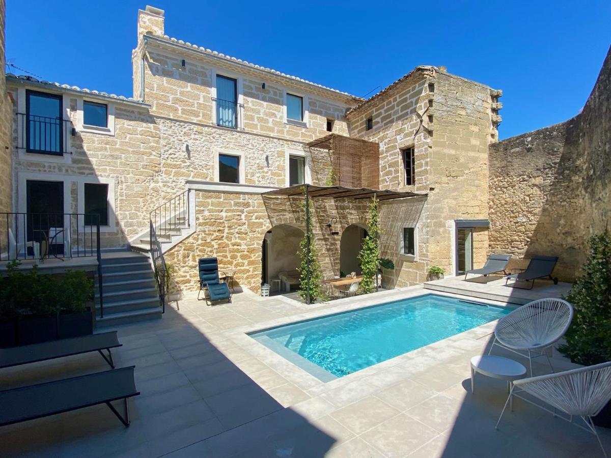 La Cour St Siffret- Uzes Bed and Breakfast Saint-Siffret Buitenkant foto