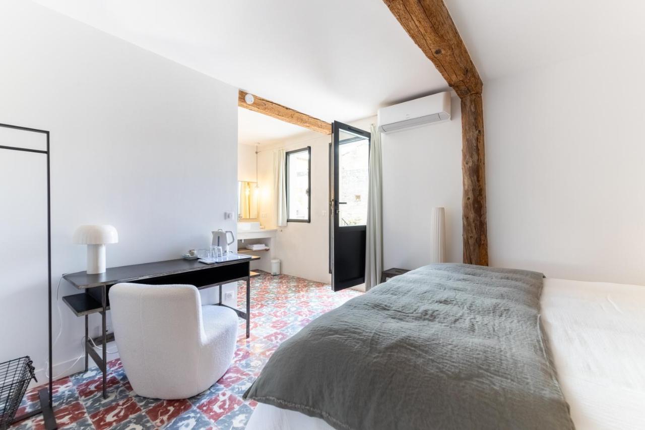 La Cour St Siffret- Uzes Bed and Breakfast Saint-Siffret Buitenkant foto