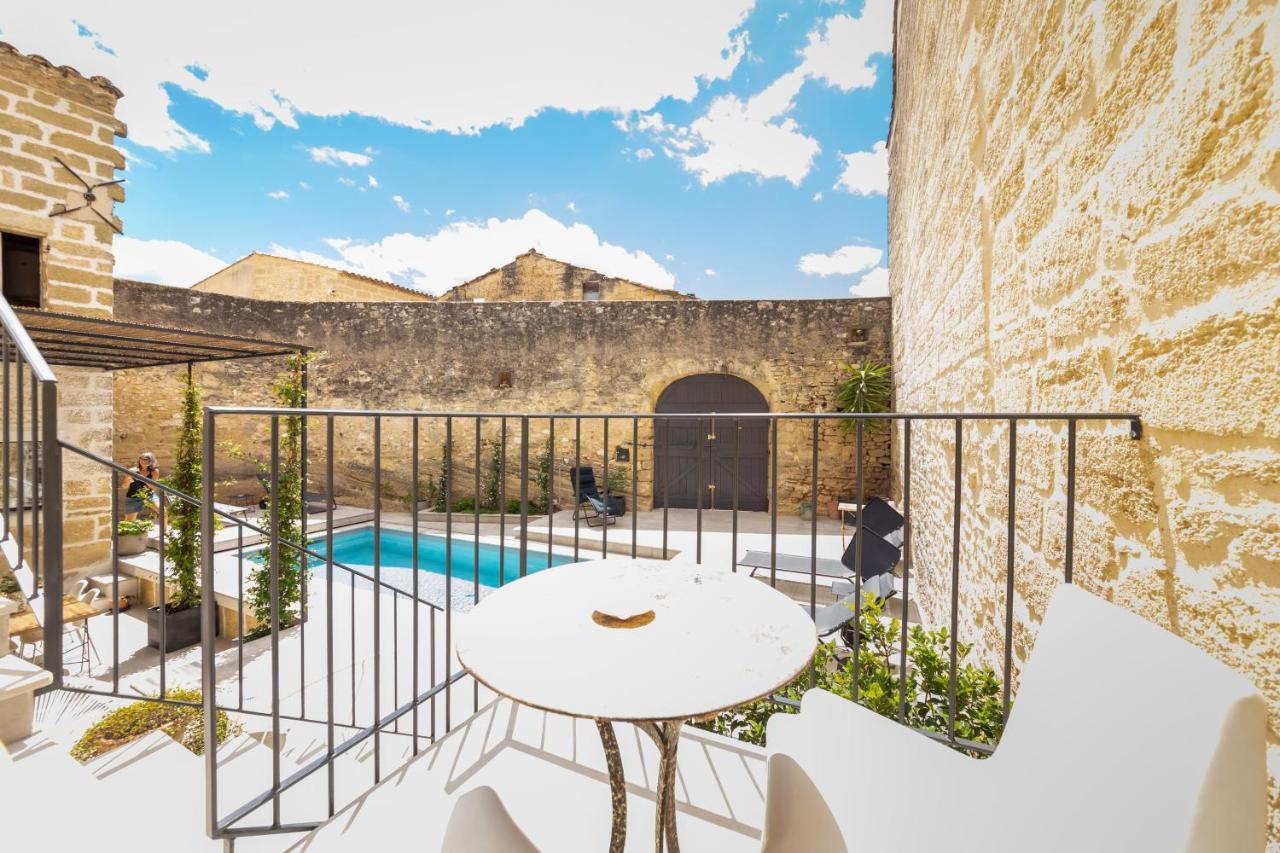 La Cour St Siffret- Uzes Bed and Breakfast Saint-Siffret Buitenkant foto
