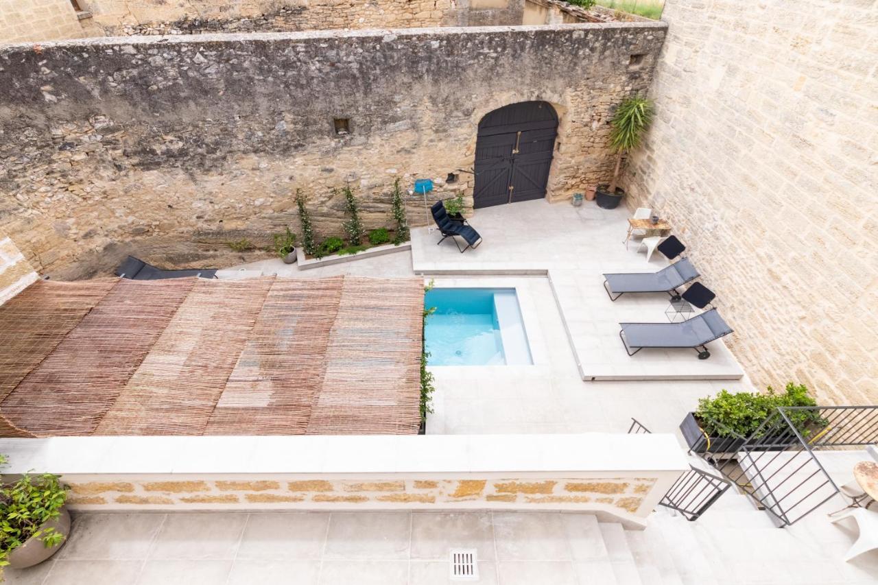 La Cour St Siffret- Uzes Bed and Breakfast Saint-Siffret Buitenkant foto