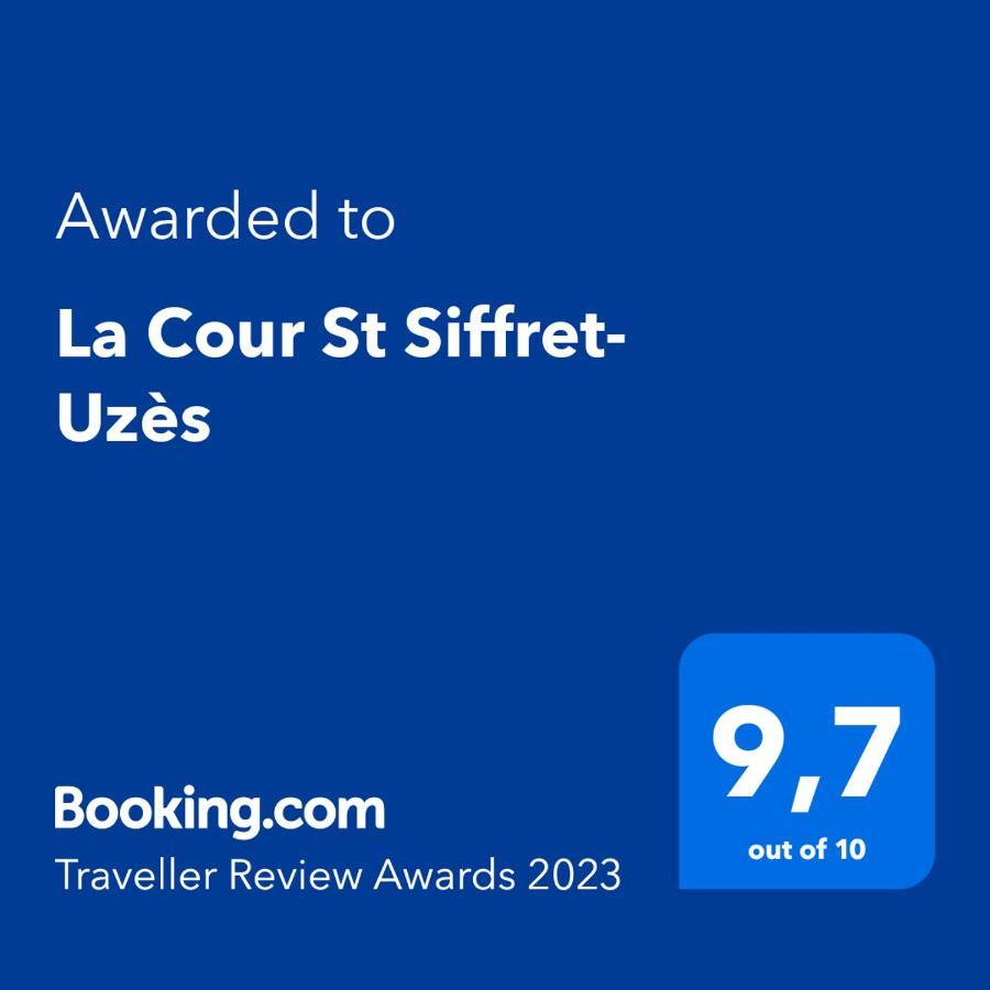 La Cour St Siffret- Uzes Bed and Breakfast Saint-Siffret Buitenkant foto